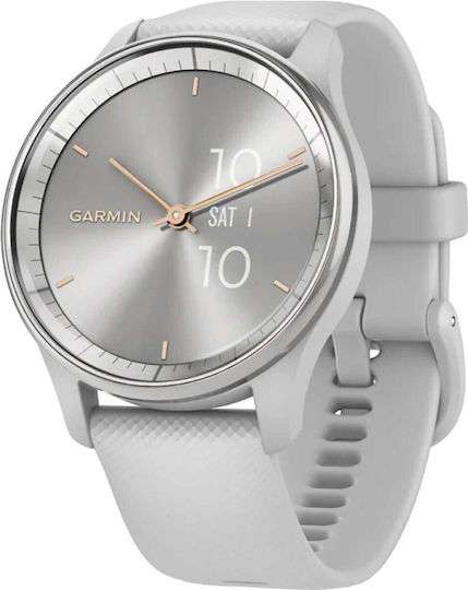 Garmin vívomove Trend Oțel inoxidabil 40mm Rezistent la apă Smartwatch (Argintiu)