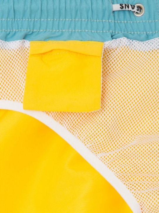 Pepe Jeans Kids Swimwear Swim Shorts Yellow