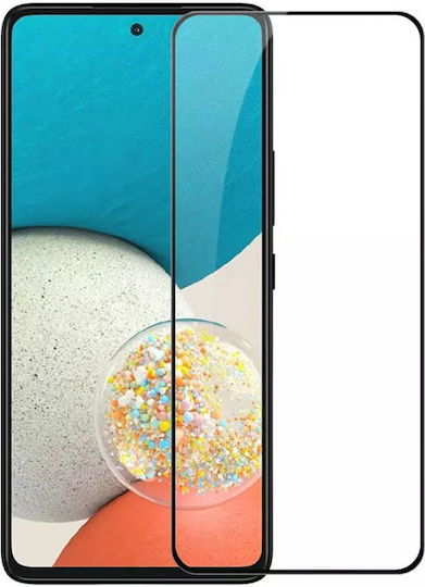 9Η 5D 0.3mm Full Face Tempered Glass Μαύρο (Galaxy A54)