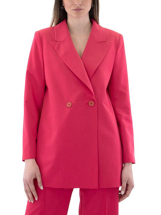 MY T Women's Blazer Fuchsia