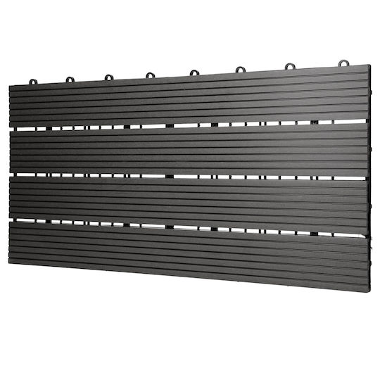 ECD Germany WPC Garden Decking Board 60x30cm 6pcs