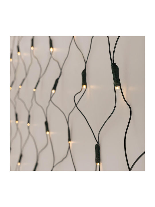320 Λαμπάκια LED 3μ. x 150εκ. Θερμό Λευκό τύπου Δίχτυ