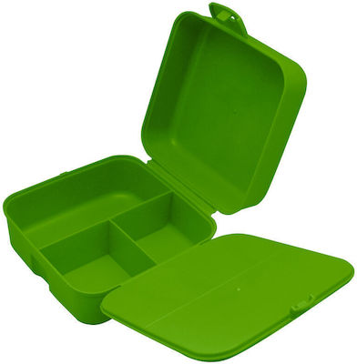 Kids Licensing IntoThe Forrest Kids Lunch Plastic Box Green L13xW13xH8cm