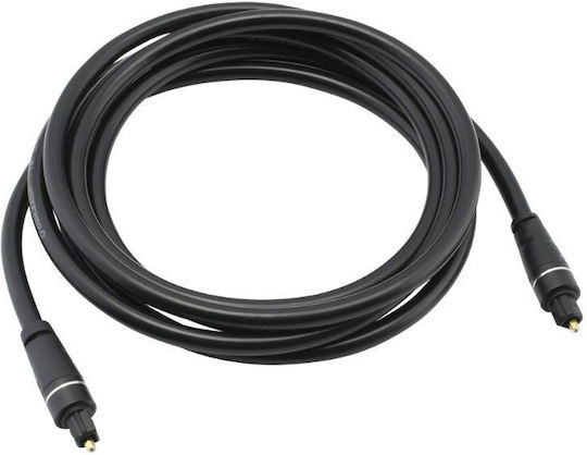 Oehlbach Optical Audio Cable TOS male - TOS male Μαύρο 1m (D1C33131)