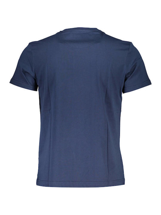 La Martina Herren T-Shirt Kurzarm Blau