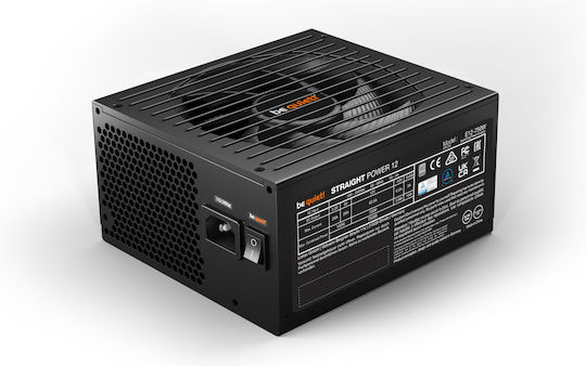 Be Quiet Straight Power 12 750W Black Computer Power Supply Full Modular 80 Plus Platinum