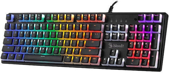 A4Tech Bloody S510R Gaming Mechanical Keyboard with LK Blue switches and RGB lighting (English US)
