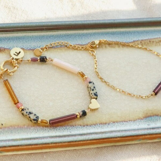 Glas Perlen & Pailletten Goldene 1Stück