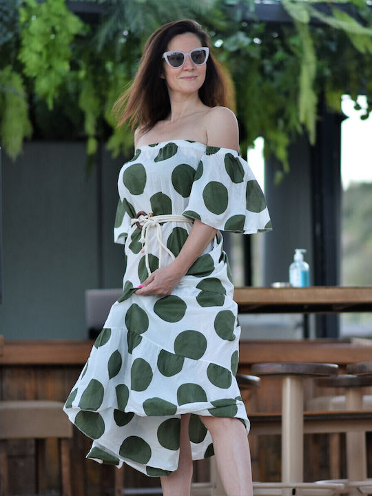 Summer Maxi Dress White