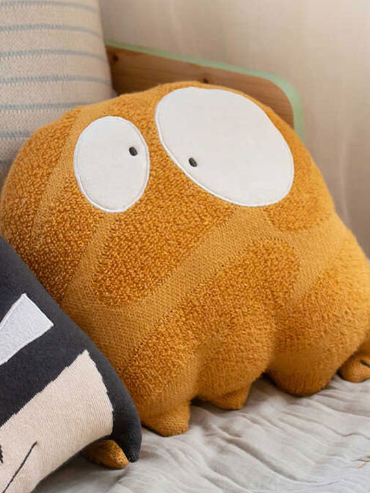 Lorena Canals Kids Decorative Pillow Orange 30x30cm