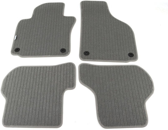 Petex Set of Front and Rear Mats 4pcs for Volkswagen Golf / Jetta 2005-2011 Gray