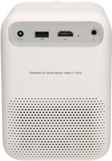 Wanbo T4 Mini Projector LCD Full HD LED Lamp with Wi-Fi and Built-in Speakers White