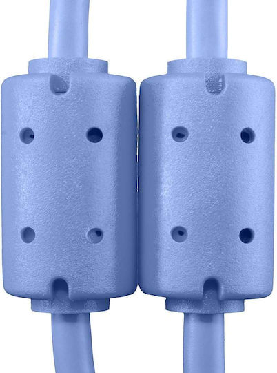 UDG 1m USB 2.0 Cable A-Male to B-Male Light Blue (U95001LB)