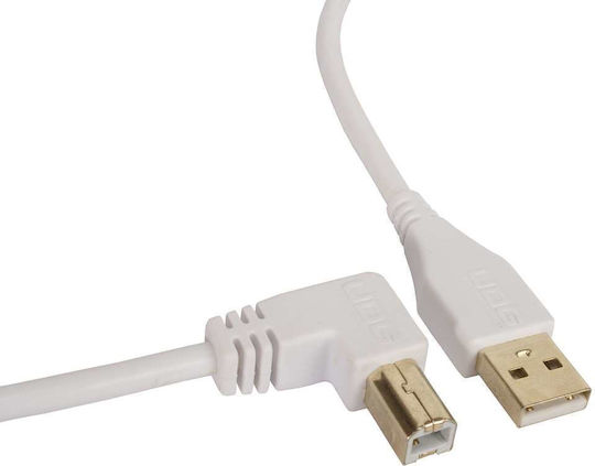 UDG 1m USB 2.0 Cable A-Male to B-Male White (U95004WT)