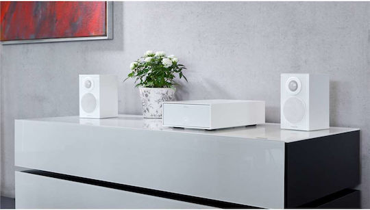 Revox Mini G50 Hi-Fi Speaker Bookself 70W 2 No of Drivers W10.4xD13xH18cm. White