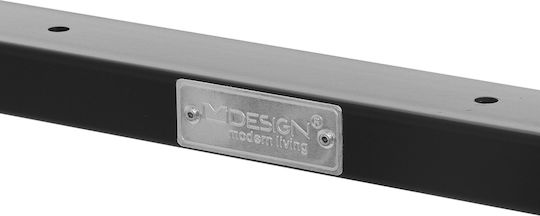 ML-Design ML-Design Metallic Furniture Leg 2 Pieces Suitable for Table / Coffee Table 43cm Black
