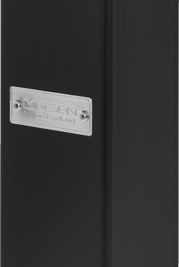 ML-Design Stand de masă din Lemn în Culoare Negru 70x72cm