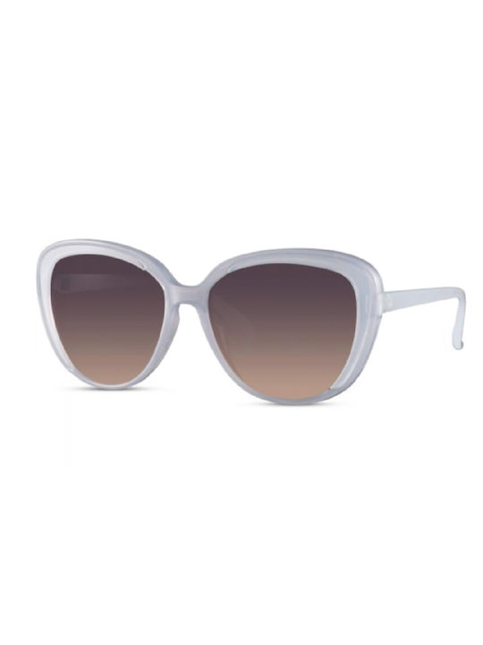 Solo-Solis Sonnenbrillen mit Gray Rahmen und Braun Verlaufsfarbe Linse NDL6106