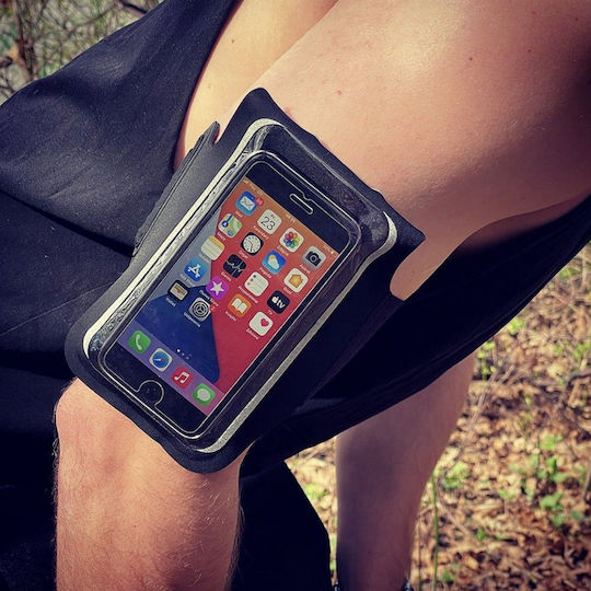 Techsuit Sports Θήκη Μπράτσου έως 6.5" Μαύρο