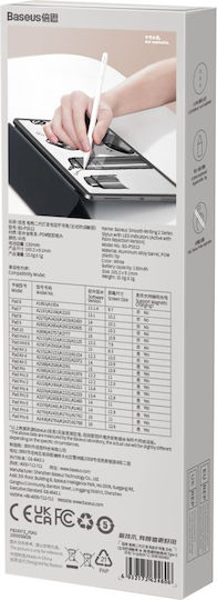 Baseus Smooth Writing Stylus with LED Indicators Digital with Palm Rejection for iPad in White color SXBC060402