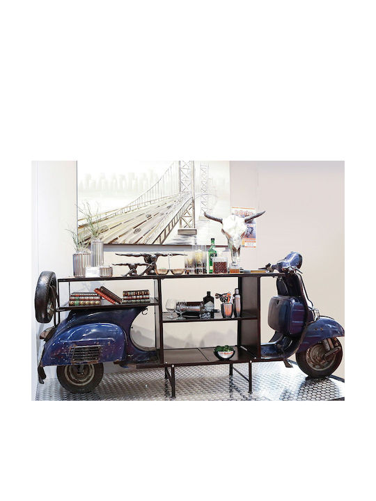SPECIAL OBJECTS Freistehend Weinkeller Metallisch Braun 70x113cm