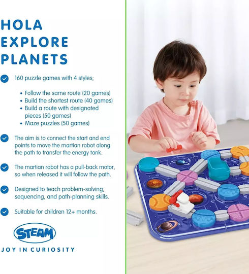 Hola Toys Εξερευνώ τους Πλανήτες Educational Game Knowledge for 3+ years Years Old
