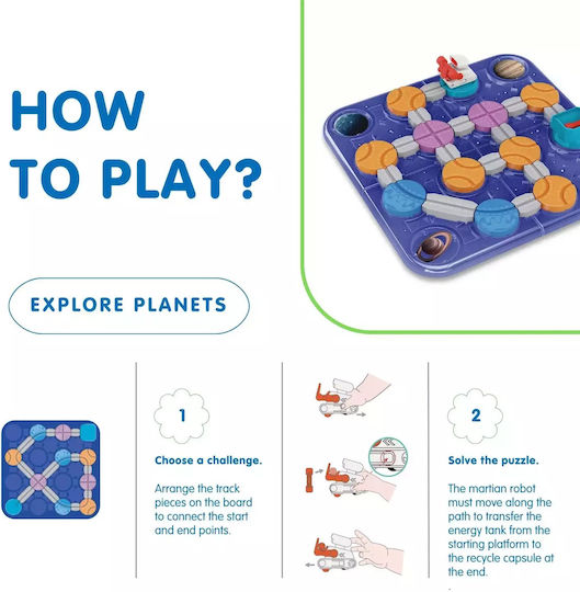 Hola Toys Εξερευνώ τους Πλανήτες Educational Game Knowledge for 3+ years Years Old