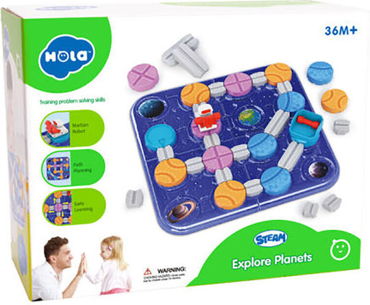 Hola Toys Εξερευνώ τους Πλανήτες Educational Game Knowledge for 3+ years Years Old
