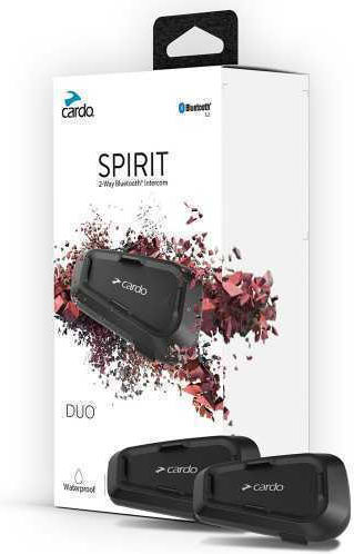 Cardo Spirit Dual Intercom for Riding Helmet with Bluetooth