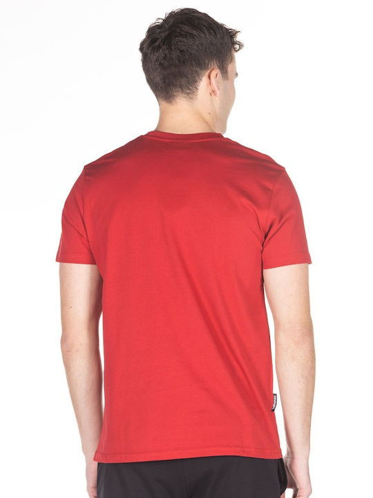 Venimo Herren T-Shirt Kurzarm Rot