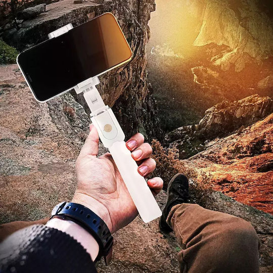 Baseus K07 Selfie-Stick Handy-Stative Bluetooth Weiß