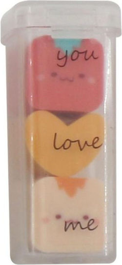 The Littlies Eraser Set for Pencil and Pen 3pcs