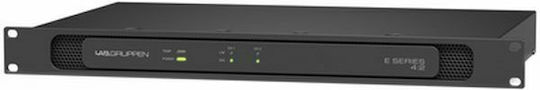 Lab Gruppen E 4:2 Leistungsverstärker Kommerzieller Verstärker 2 Kanäle 200W/4Ω 200W/8Ω in Schwarz Farbe