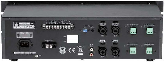 Show Seikaku SPA-4 Amplificator PA 5 Canale cu 4 Zone