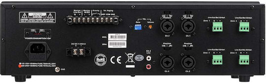 Show Seikaku SPA-4 Amplificator PA 5 Canale cu 4 Zone