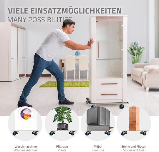 ECD Germany Mobile Base for Weight Load up to 800kg
