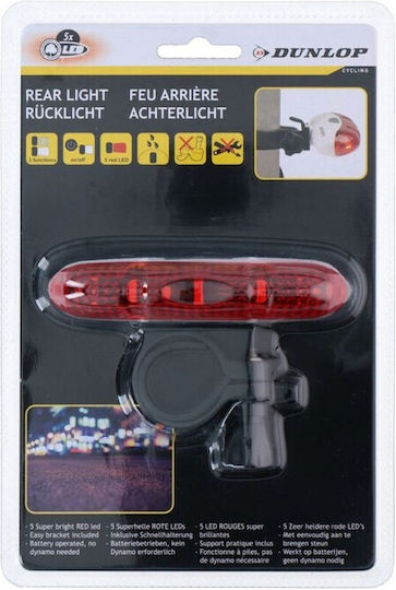 Dunlop 249353 Rückseite Fahrradlicht