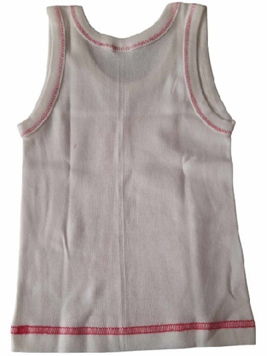 Bozer Kinder-Unterhemd Tank-Top Weiß