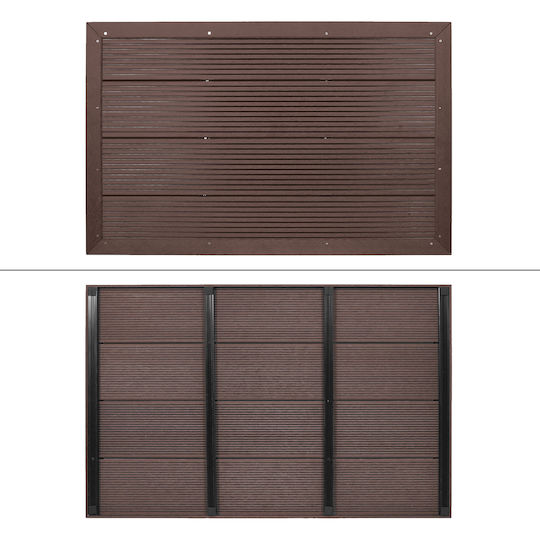ECD Germany WPC Garden Decking Board 101x63cm