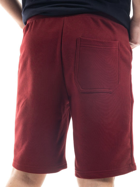 Sportliche Herrenshorts Burgundisch