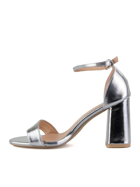 Sandalen Silber