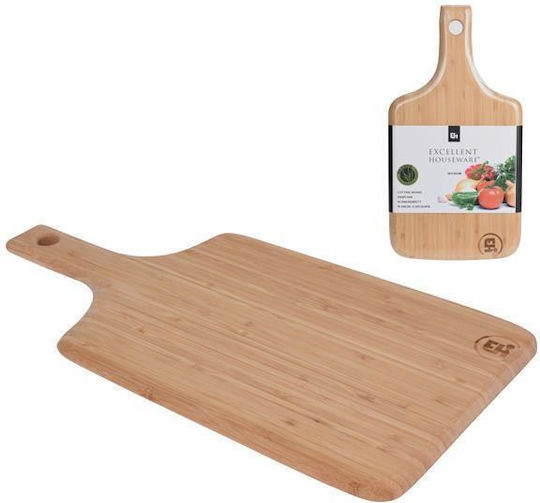 Excellent Houseware Επιφάνεια Κοπής από Μπαμπού Καφέ 38x20cm