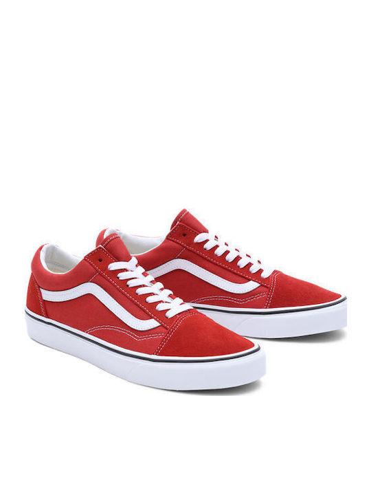 Old Skool Color Theory Sneakers Κόκκινα