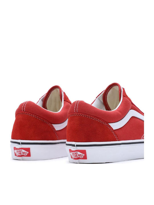 Old Skool Color Theory Sneakers Κόκκινα