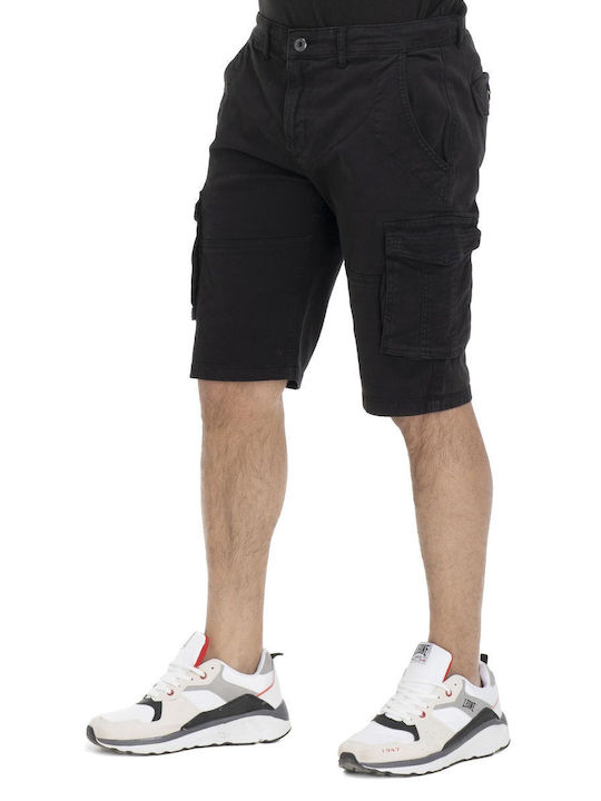 Leone 1947 Men's Shorts Cargo Black