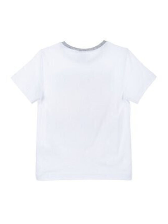 Kids' T-shirt White Cars