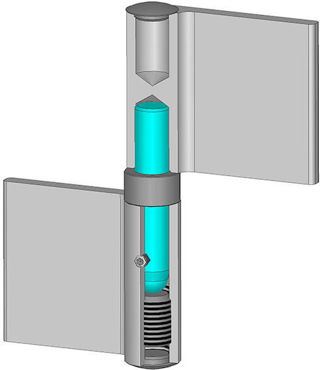Delta Ioannidis Metallic Door Hinge Rod