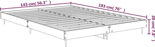 Cadru ergonomic pentru o saltea Double 140x190buc