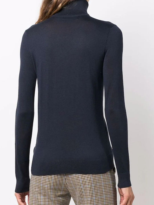 Ralph Lauren Women's Long Sleeve Pullover Turtleneck Navy Blue