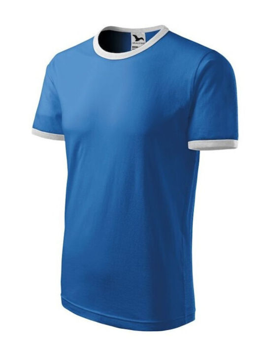 Malfini Men's Short Sleeve Promotional T-Shirt Blue